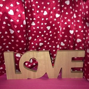DIY LOVE wood sign